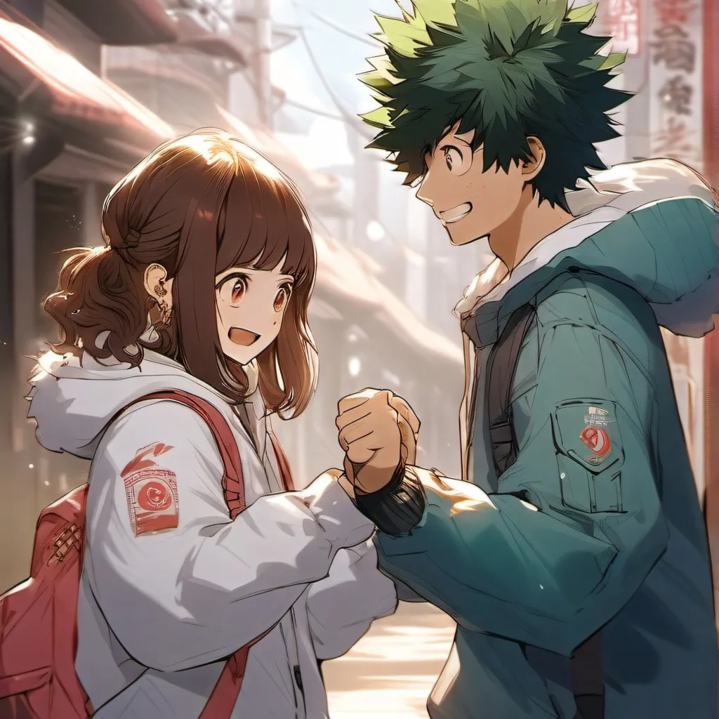 chat with ai character: Izuku Midoriya