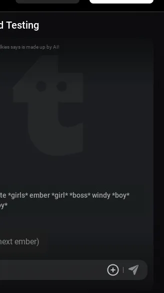 ai character: ember mentsise background