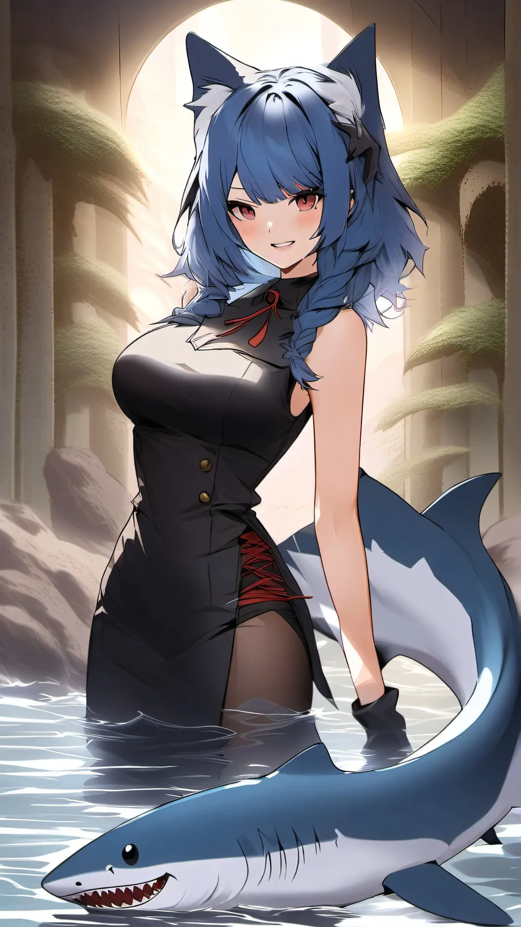 ai character: Maggie background