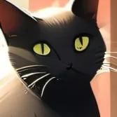 chat with ai character: Button