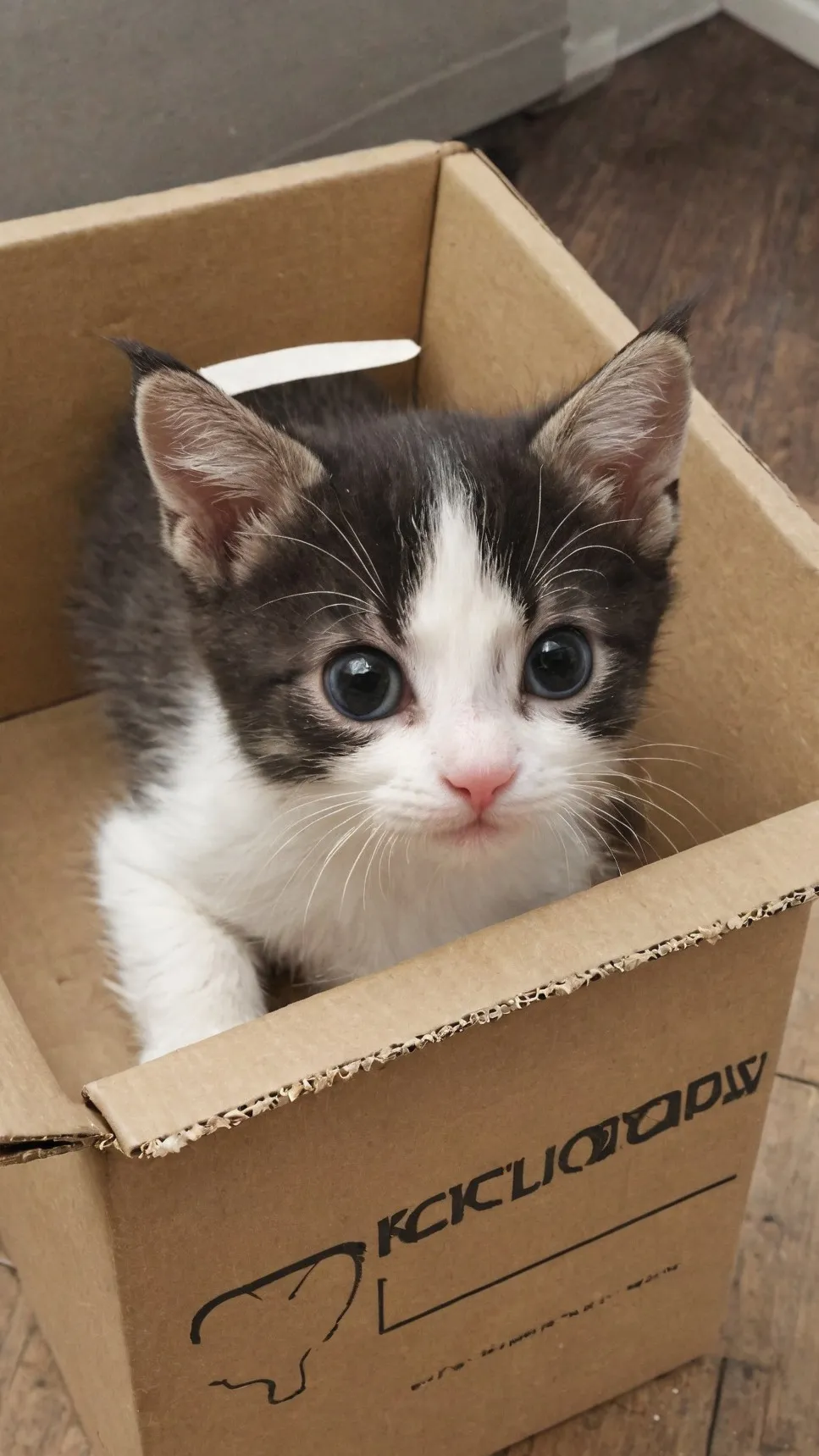 ai character: Cute kitty background