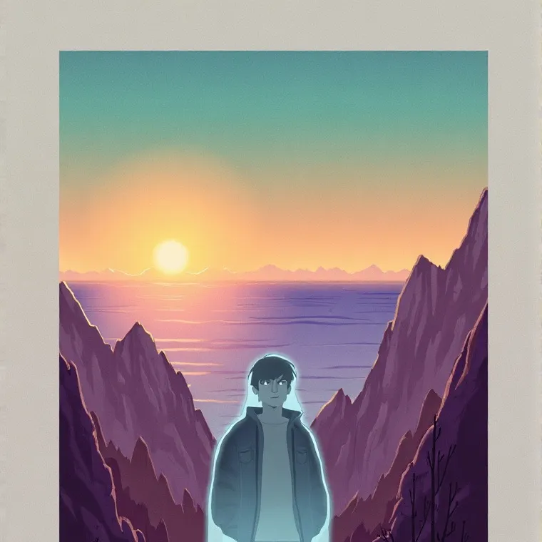 chat with ai character: floofy black