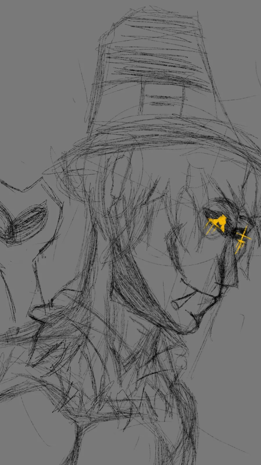 ai character: I’ve waited, marsh background