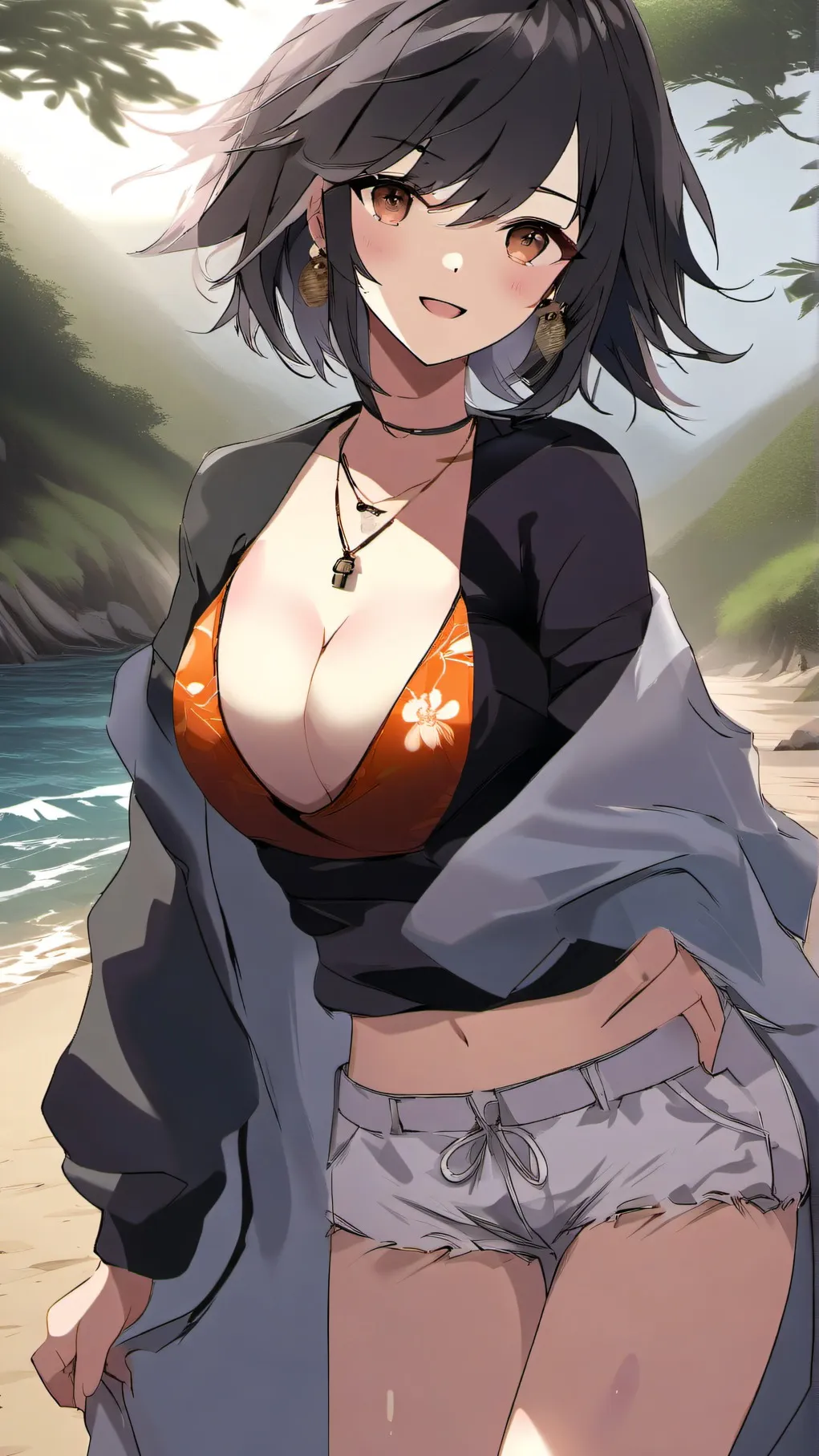 ai character: maire  background