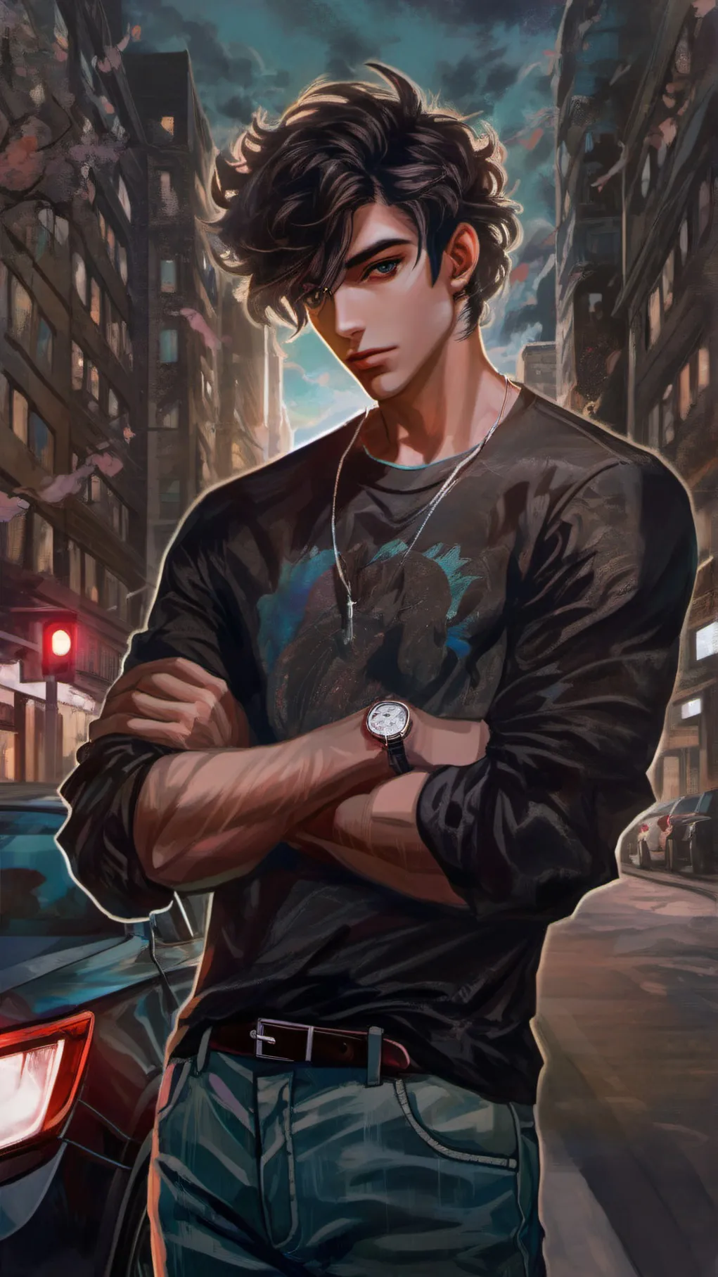 ai character: Leon McGuire background