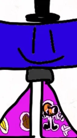 ai character: televurt but clean background