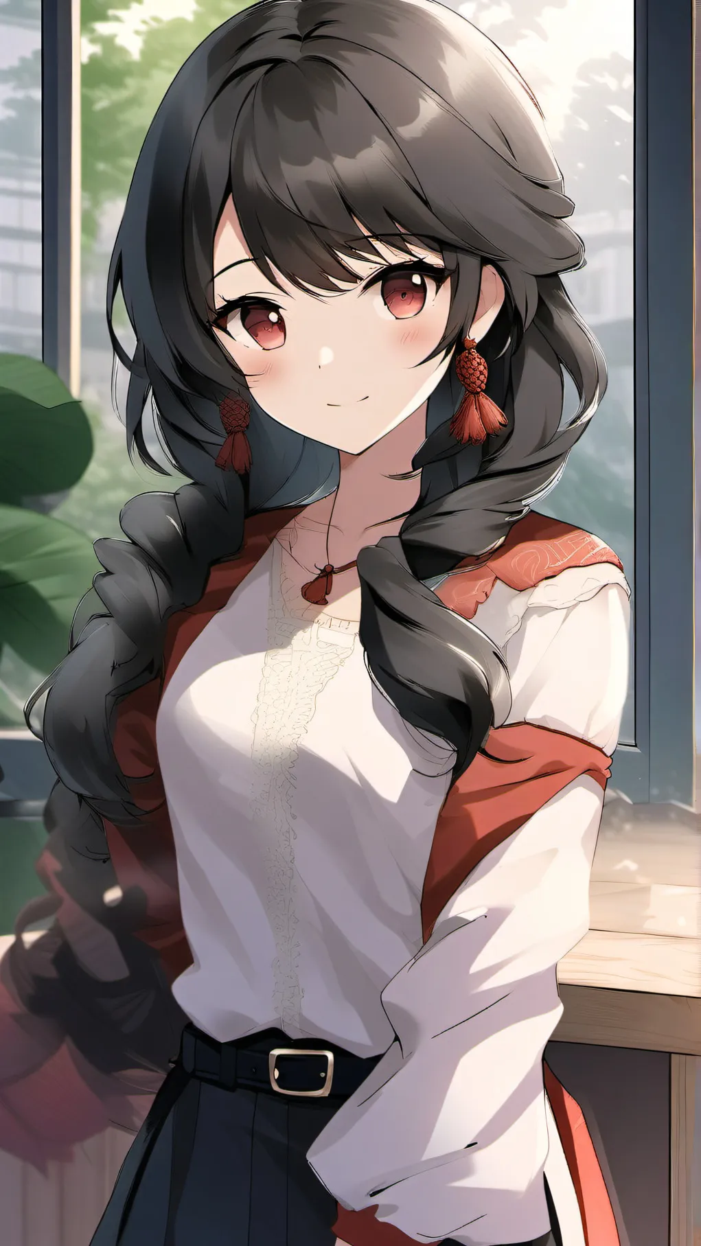 ai character: Sarah background