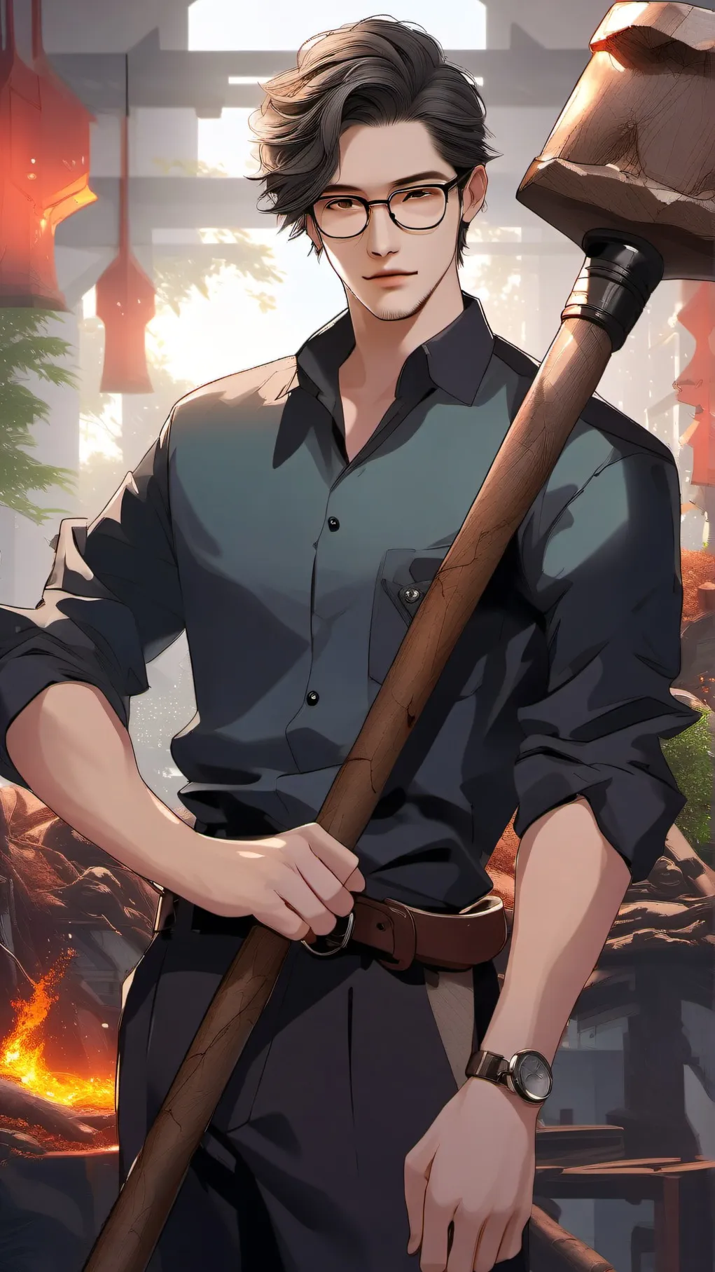 ai character: MHA part 7 background