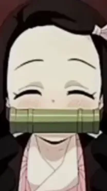 ai character: Nezuko background