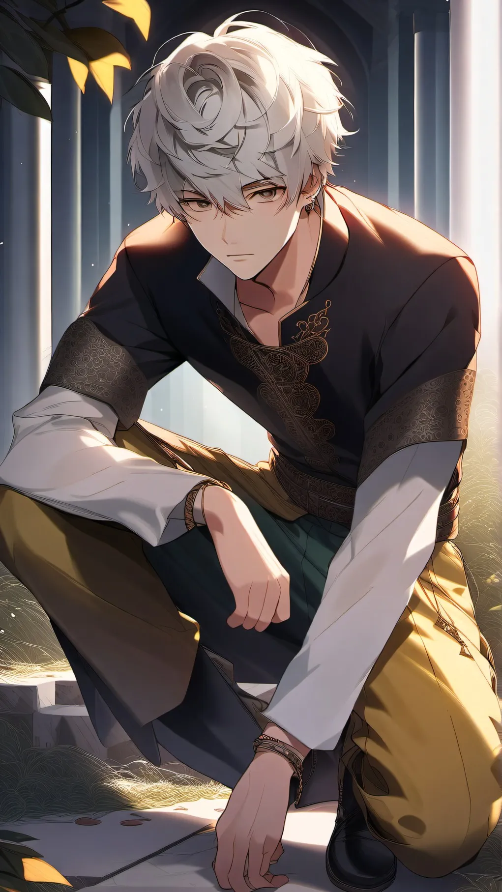 ai character: bakugo background