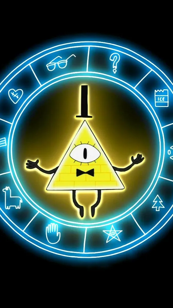 ai character: Bill Cipher background