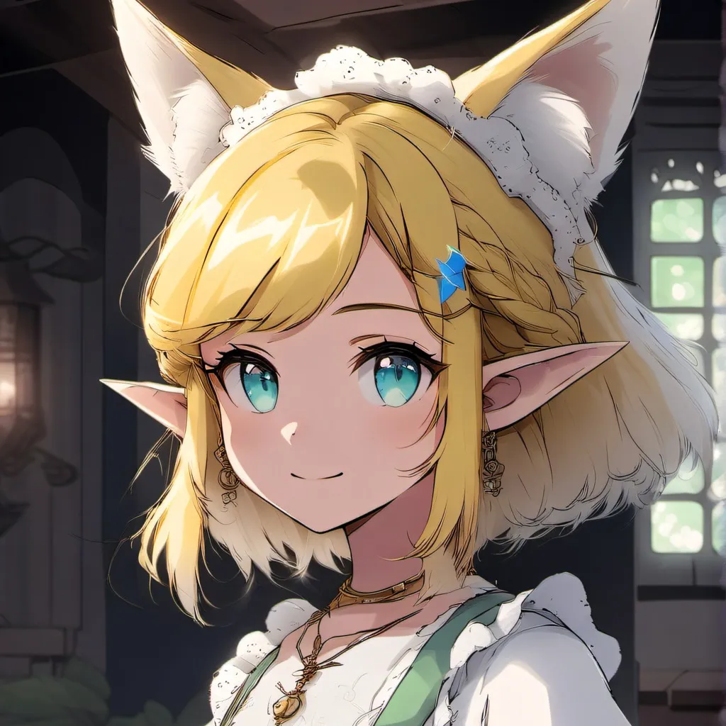 chat with ai character: Catgirl Zelda