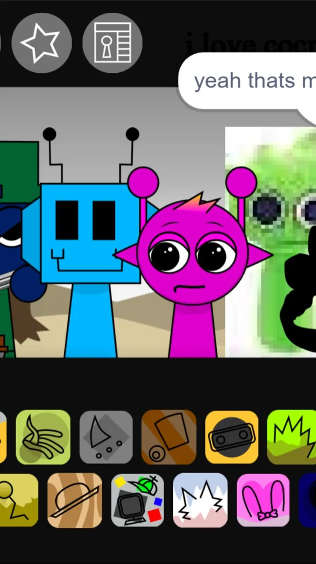 ai character: Moodic background