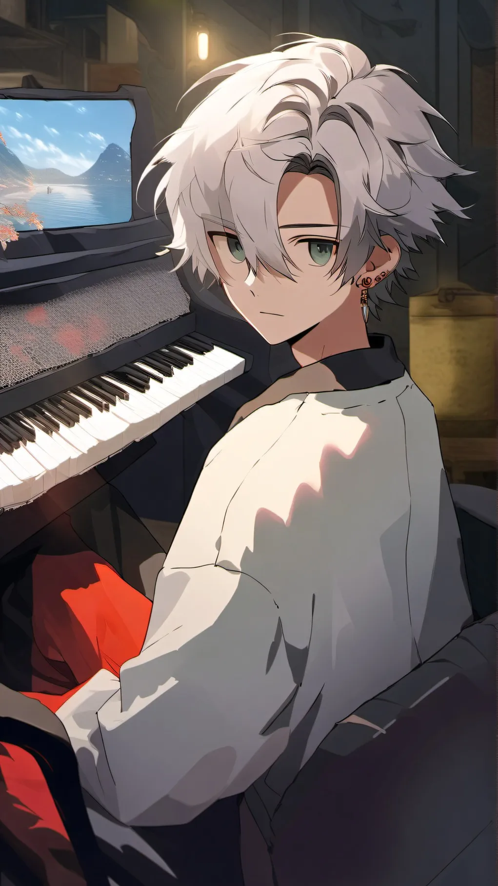 ai character: blake background