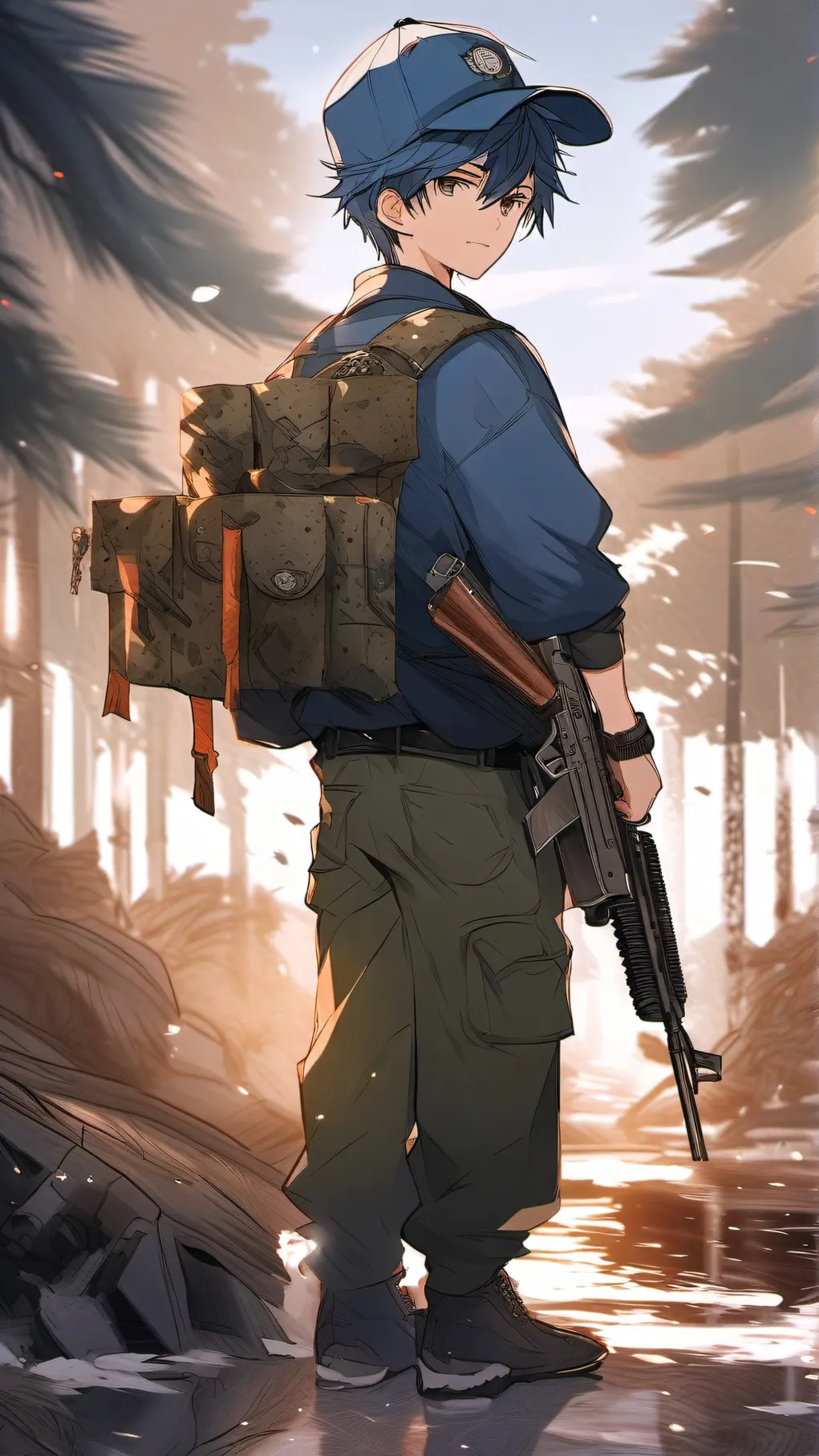 ai character: timmy background