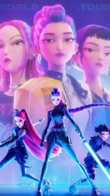 ai character: Kpop Demon Hunters background