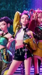 ai character: Kpop Demon Hunters background