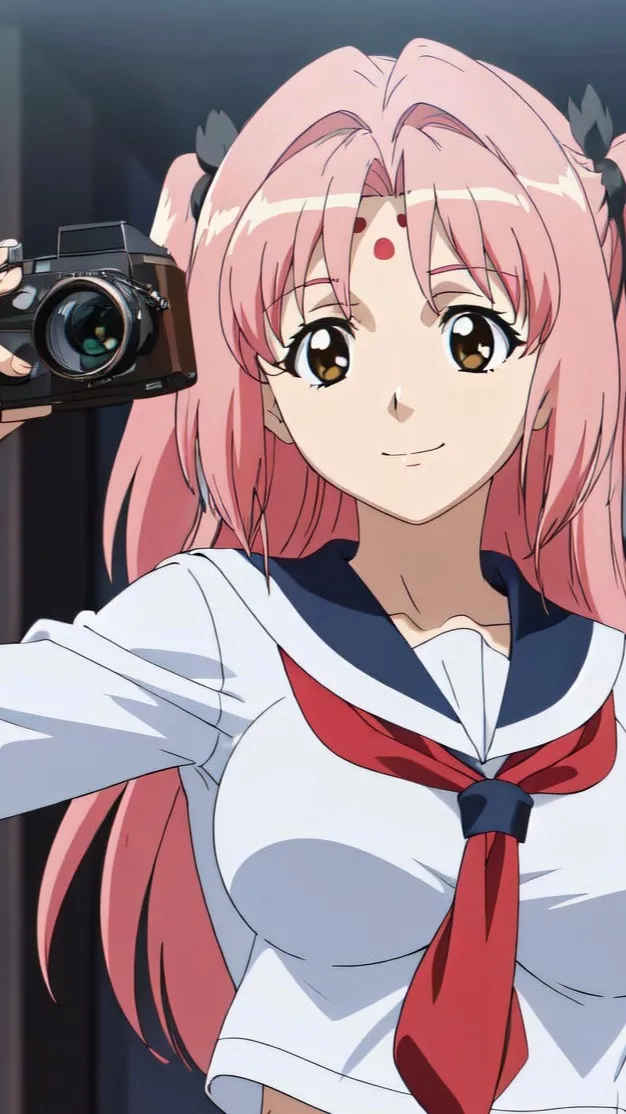 ai character: Miharu  background