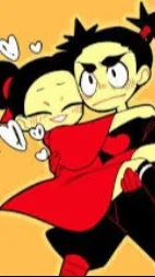 ai character: pucca  background