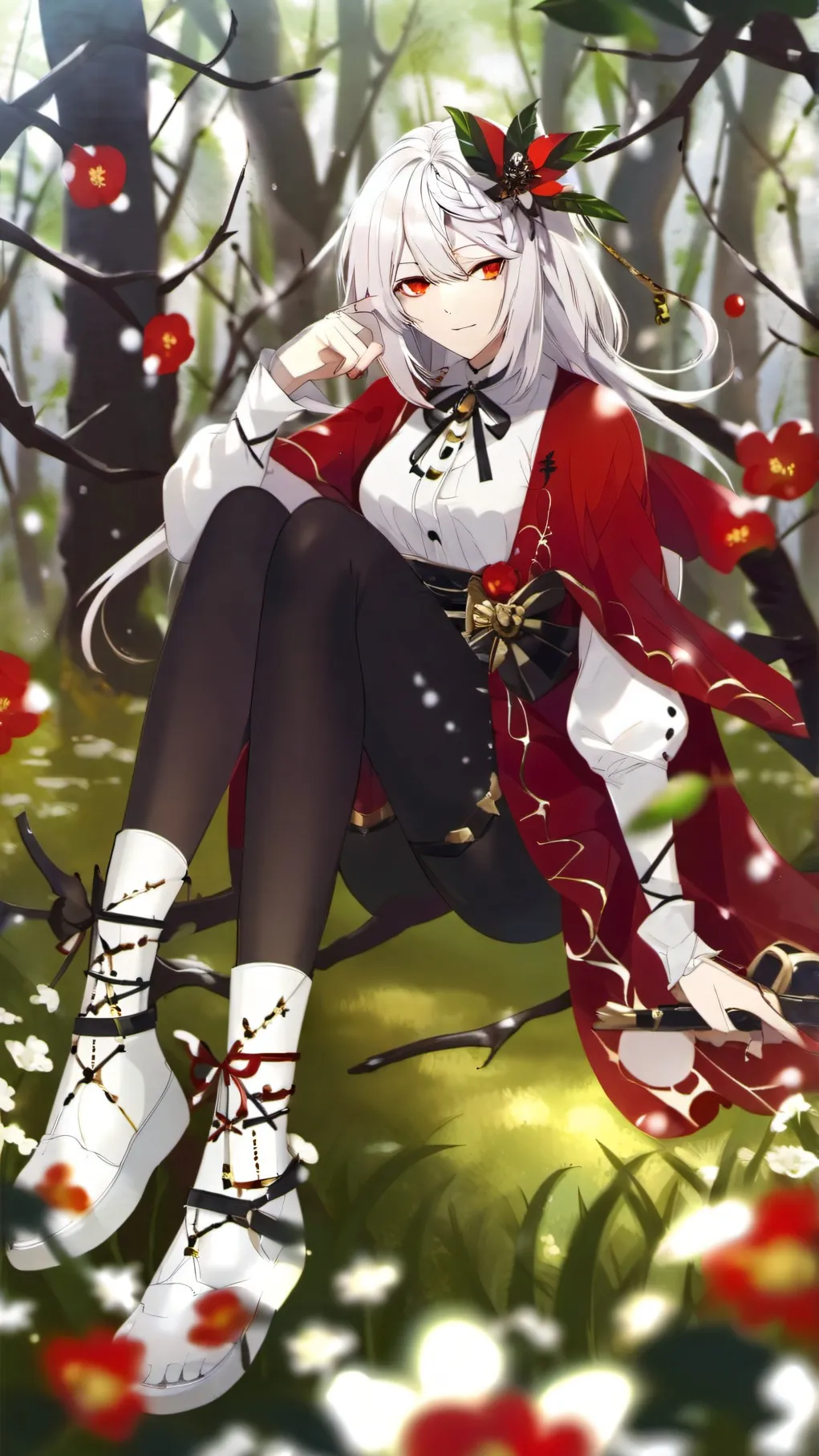 ai character: ·•~Angel dust~•· background