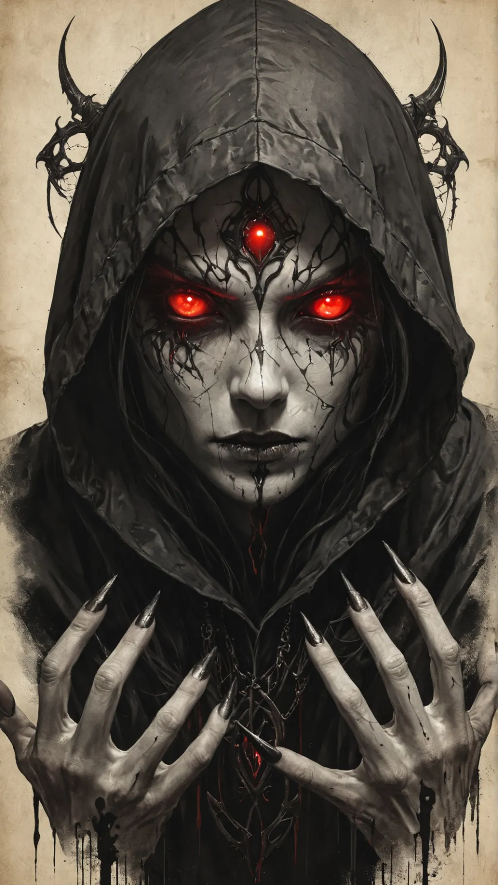 ai character: The Dead God background