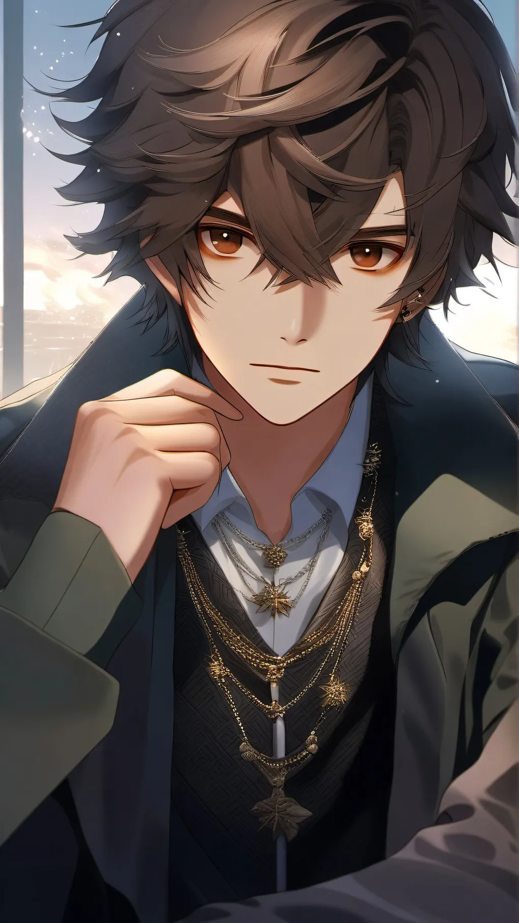 ai character: Ticci Toby background