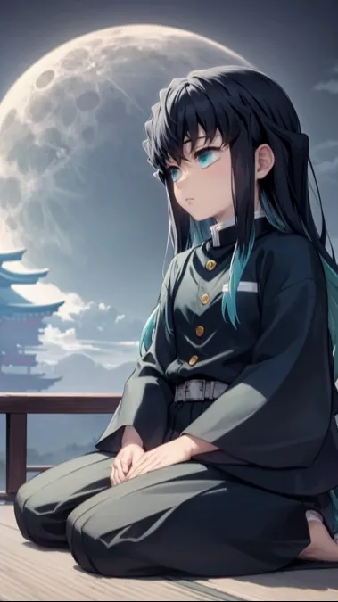 ai character: Muichiro  background