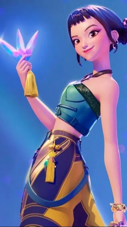 ai character: Zoey background