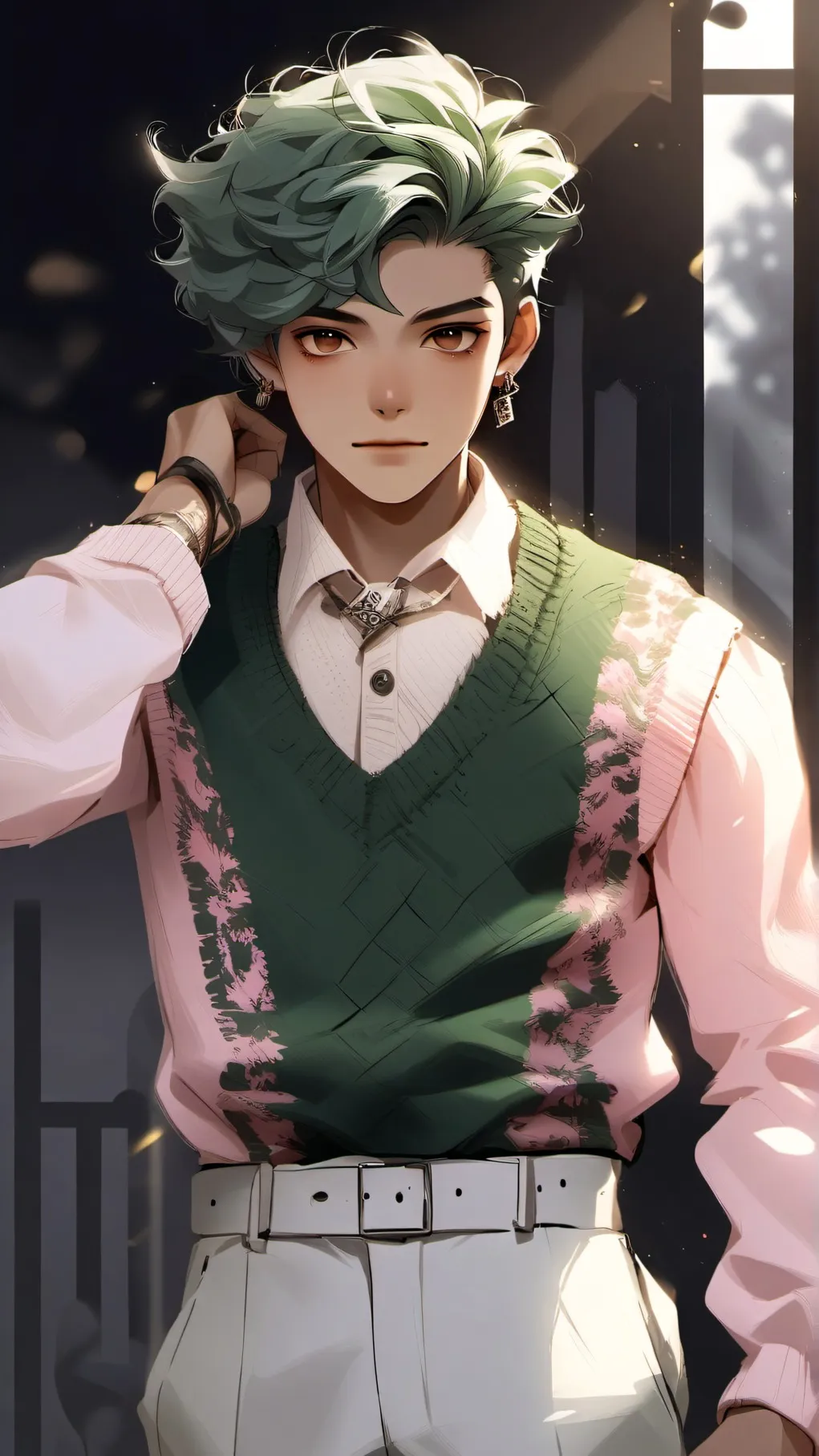 ai character: Alex ferrio background