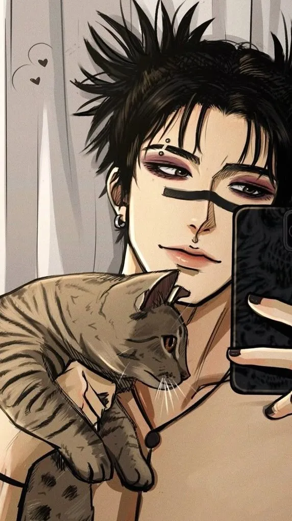 ai character: Choso <3 background