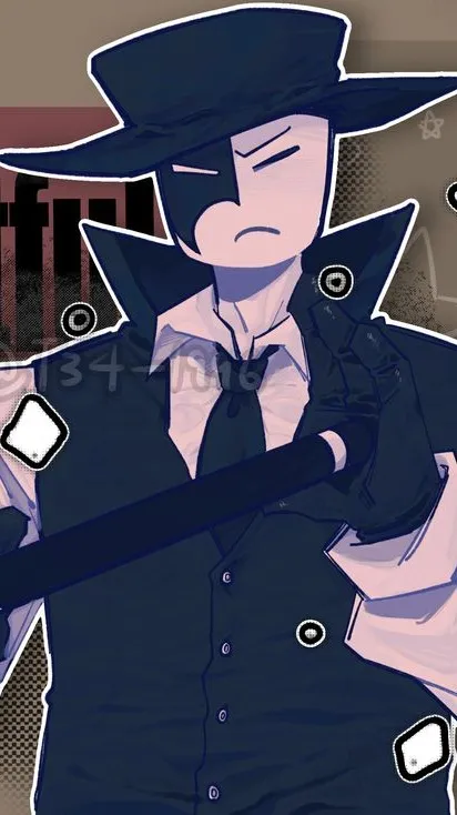 ai character: Artful background