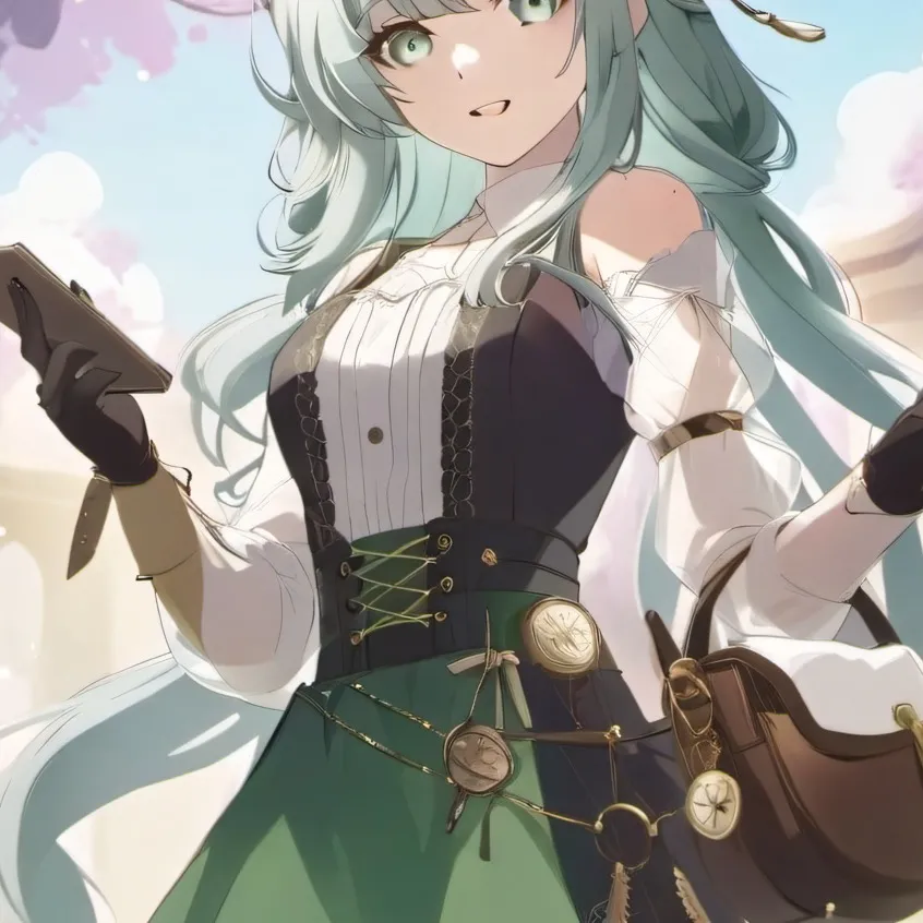 chat with ai character: Fina(my GI oc)