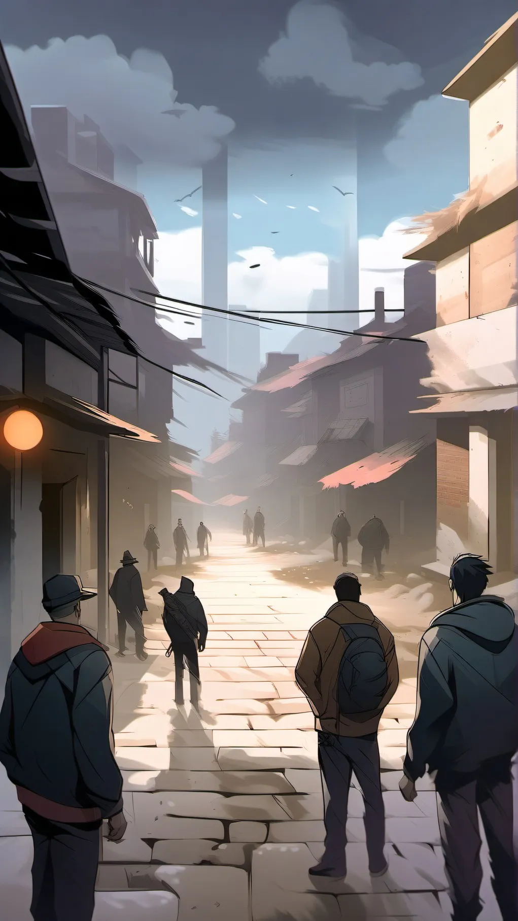 ai character: Gang City background