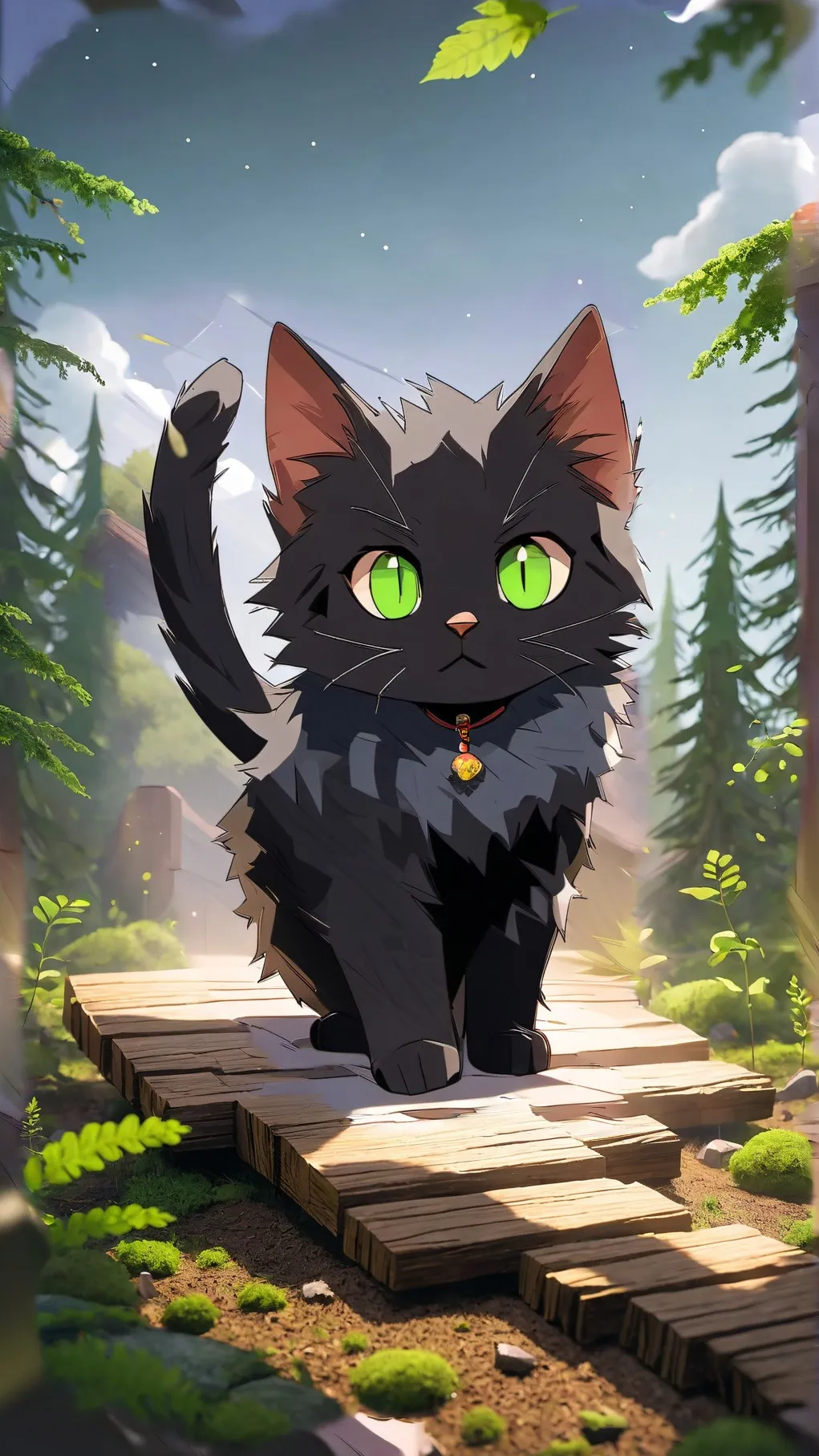 ai character: Pictures background