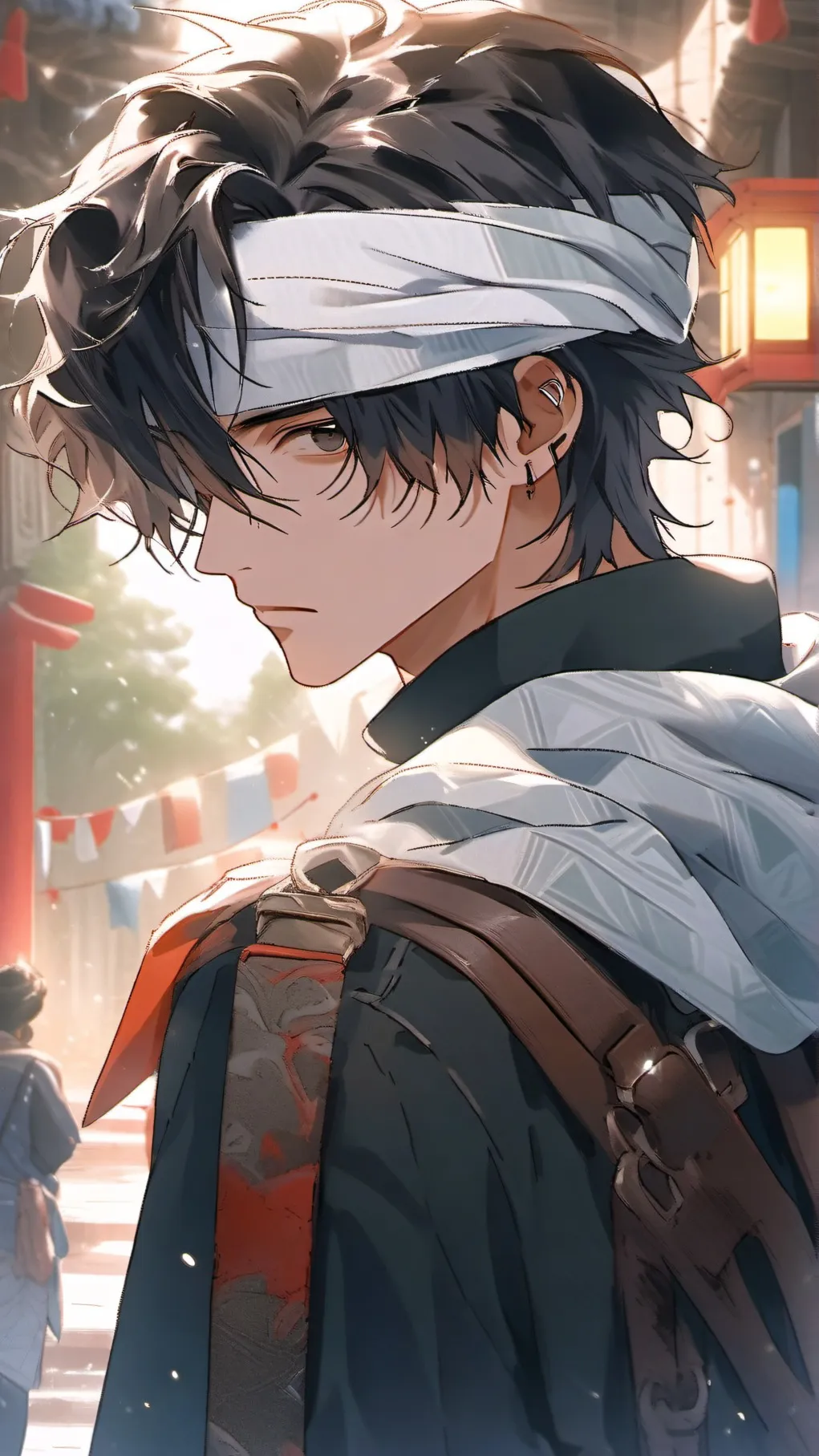 ai character: emerald secret  background