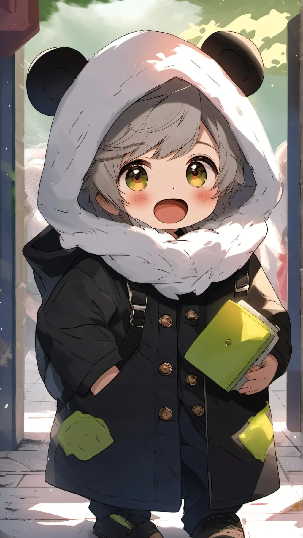 ai character: baby jake background