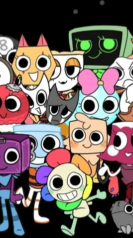 ai character: Dandy's World background