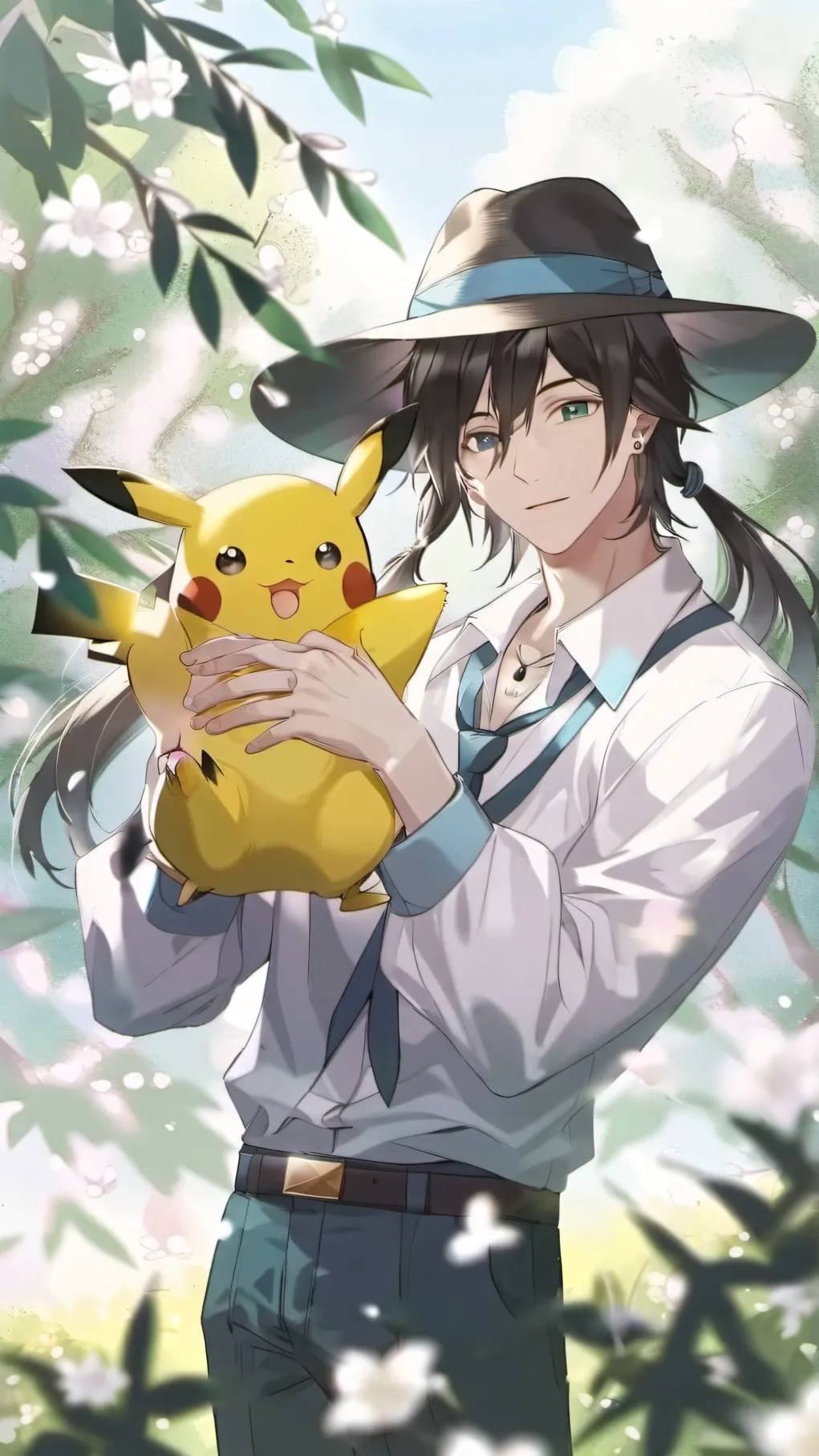 ai character: Farmboy (Pokémon) background