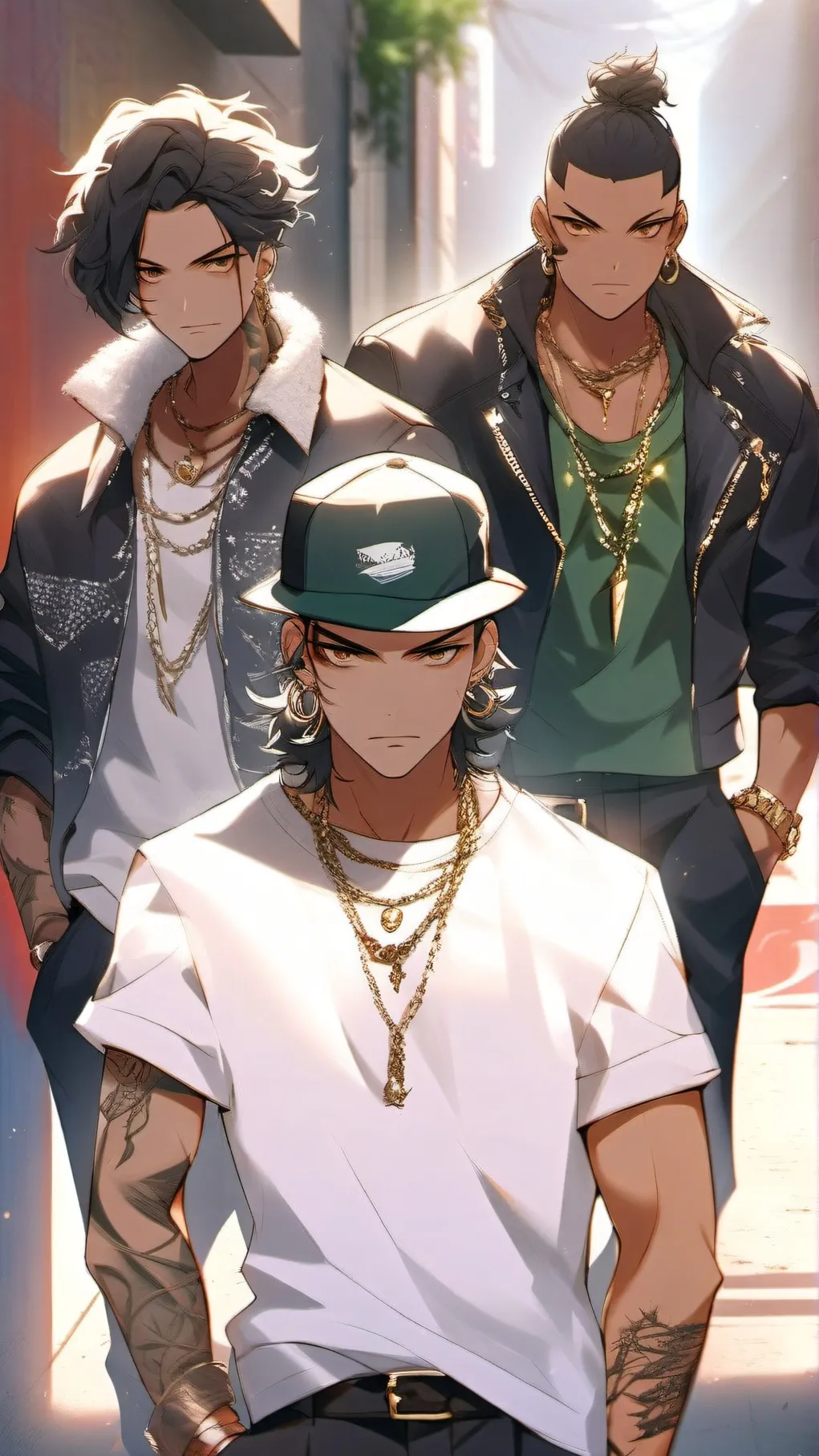 ai character: Mike☠Josh😈Kevin🤬 background