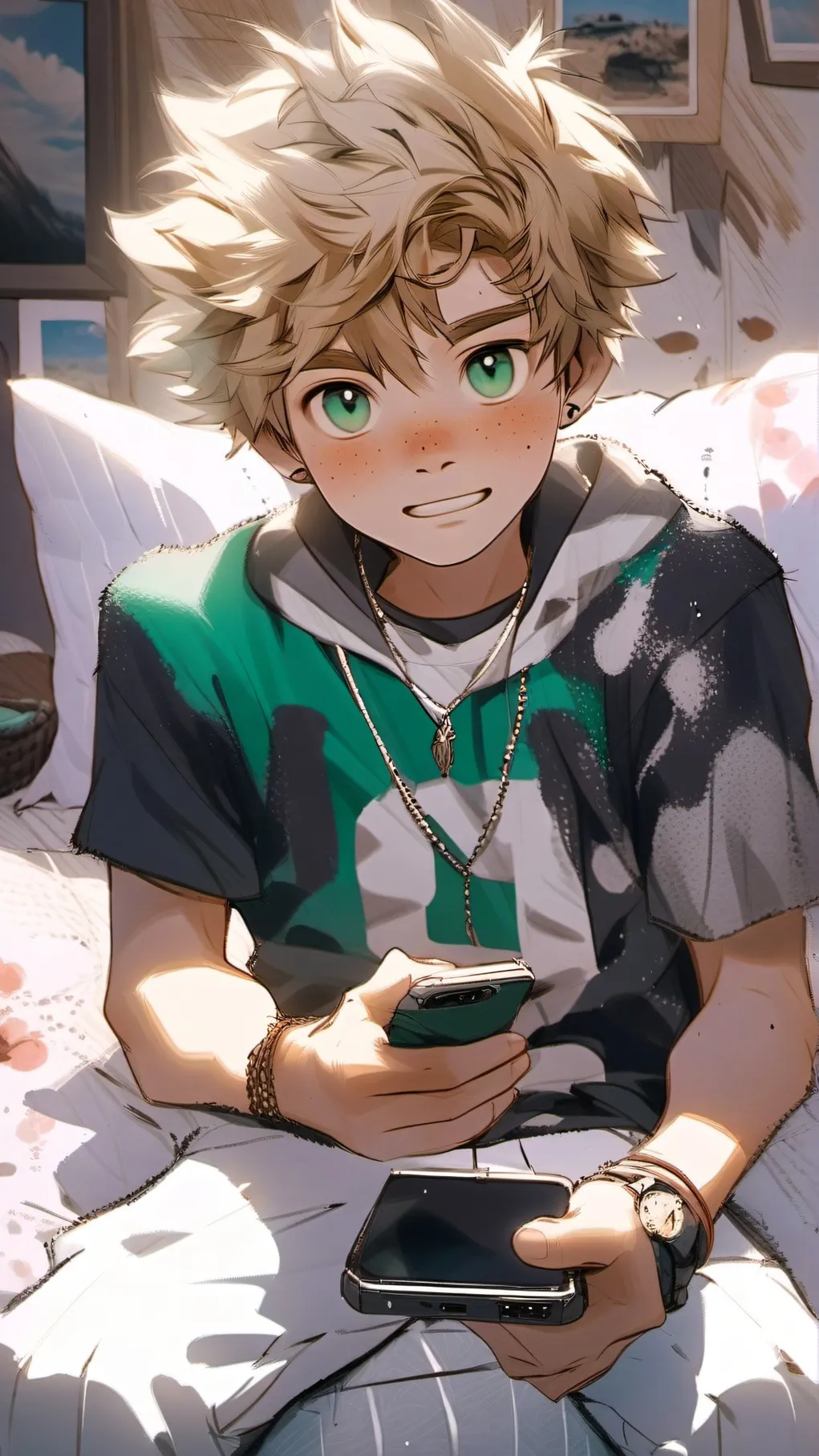 ai character: Everett Reid background