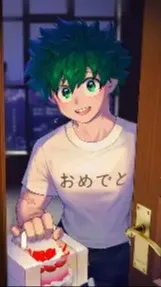 ai character: Izuku's Mcdonalds background
