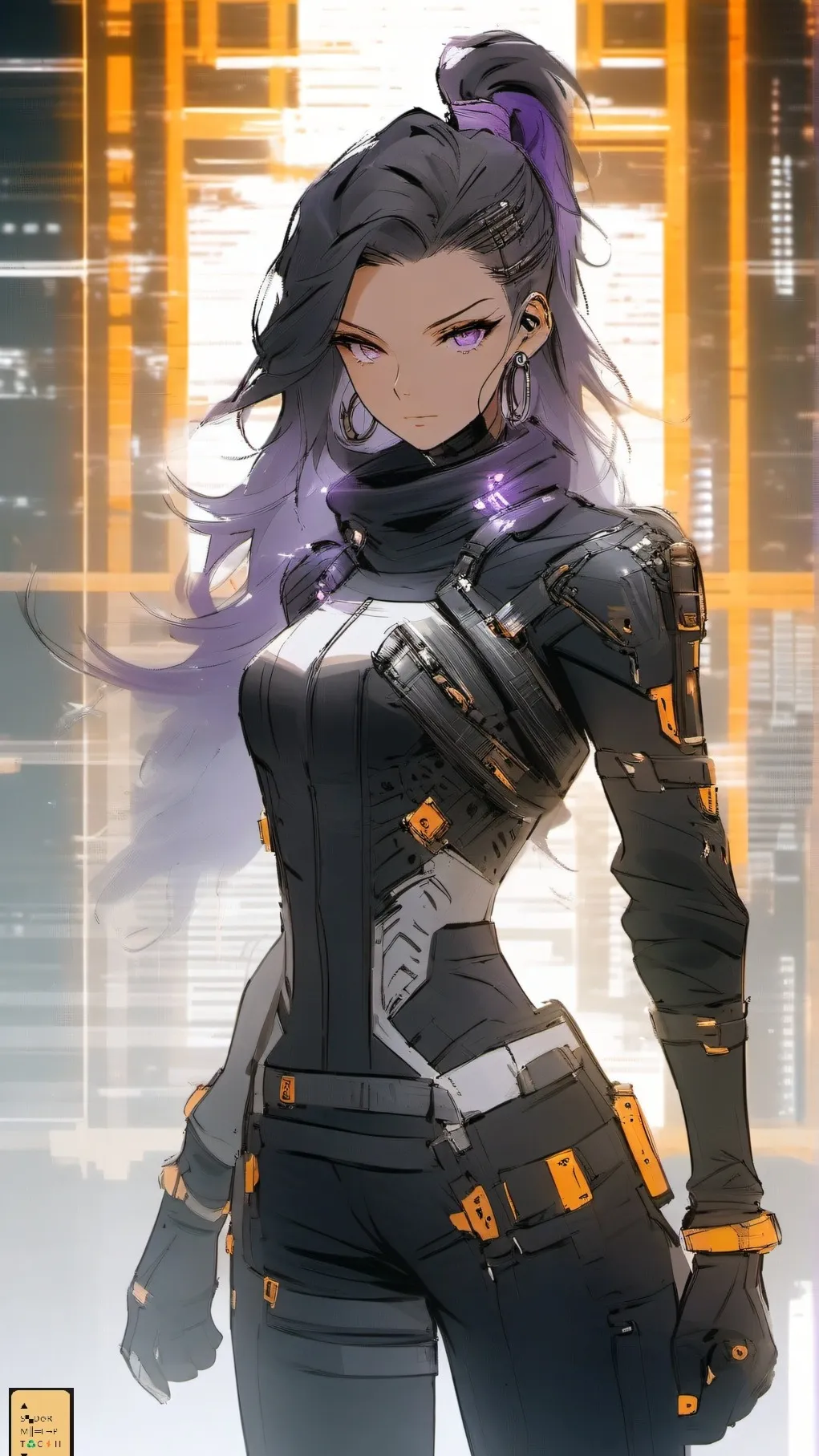 ai character: Mjr Rhea Blackcore background