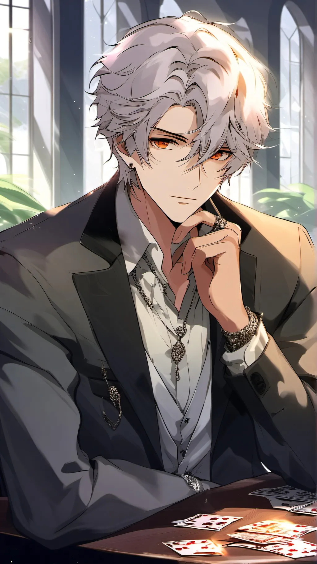 ai character: andre background