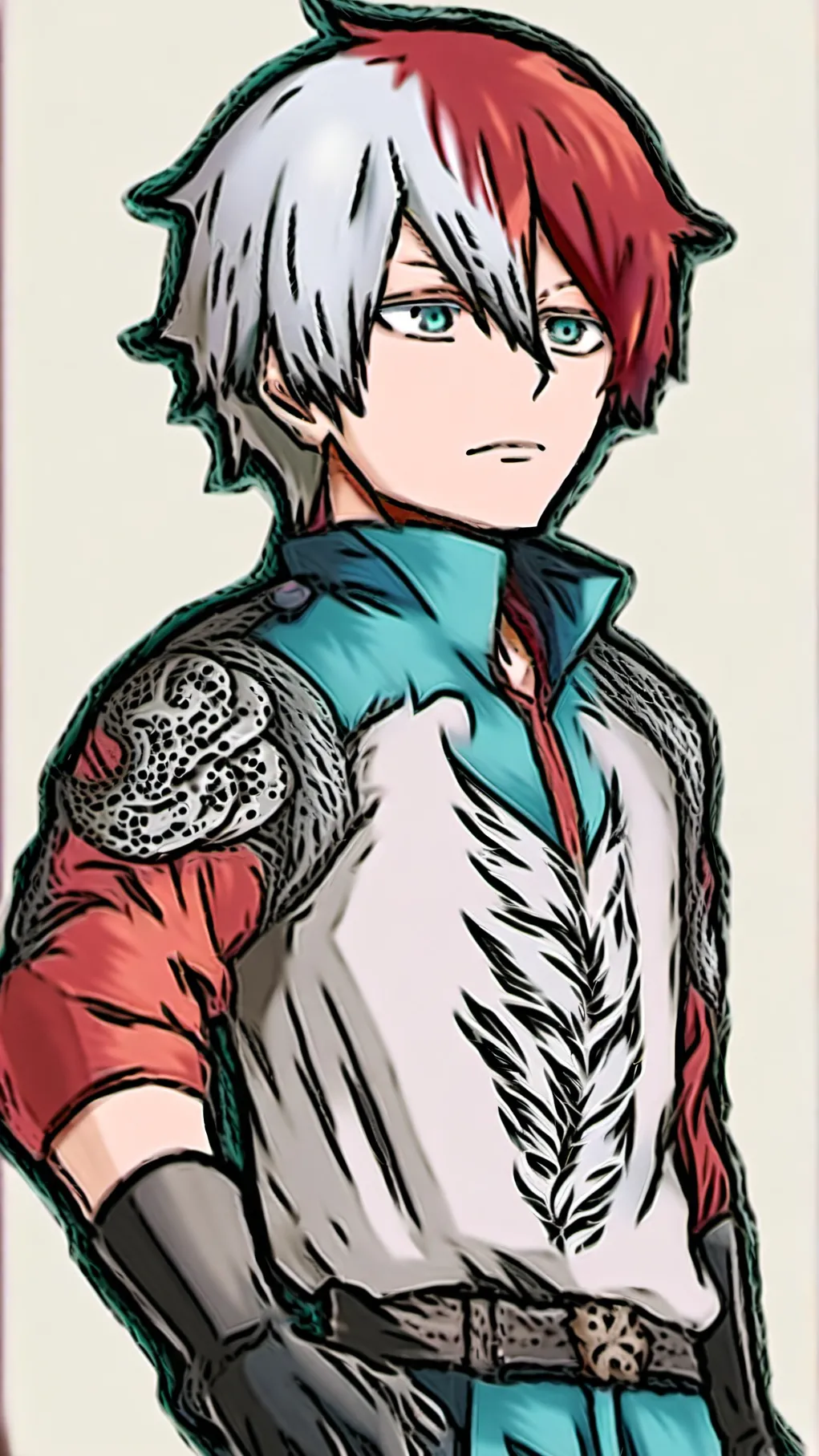 ai character: Shoto's birthday!! background