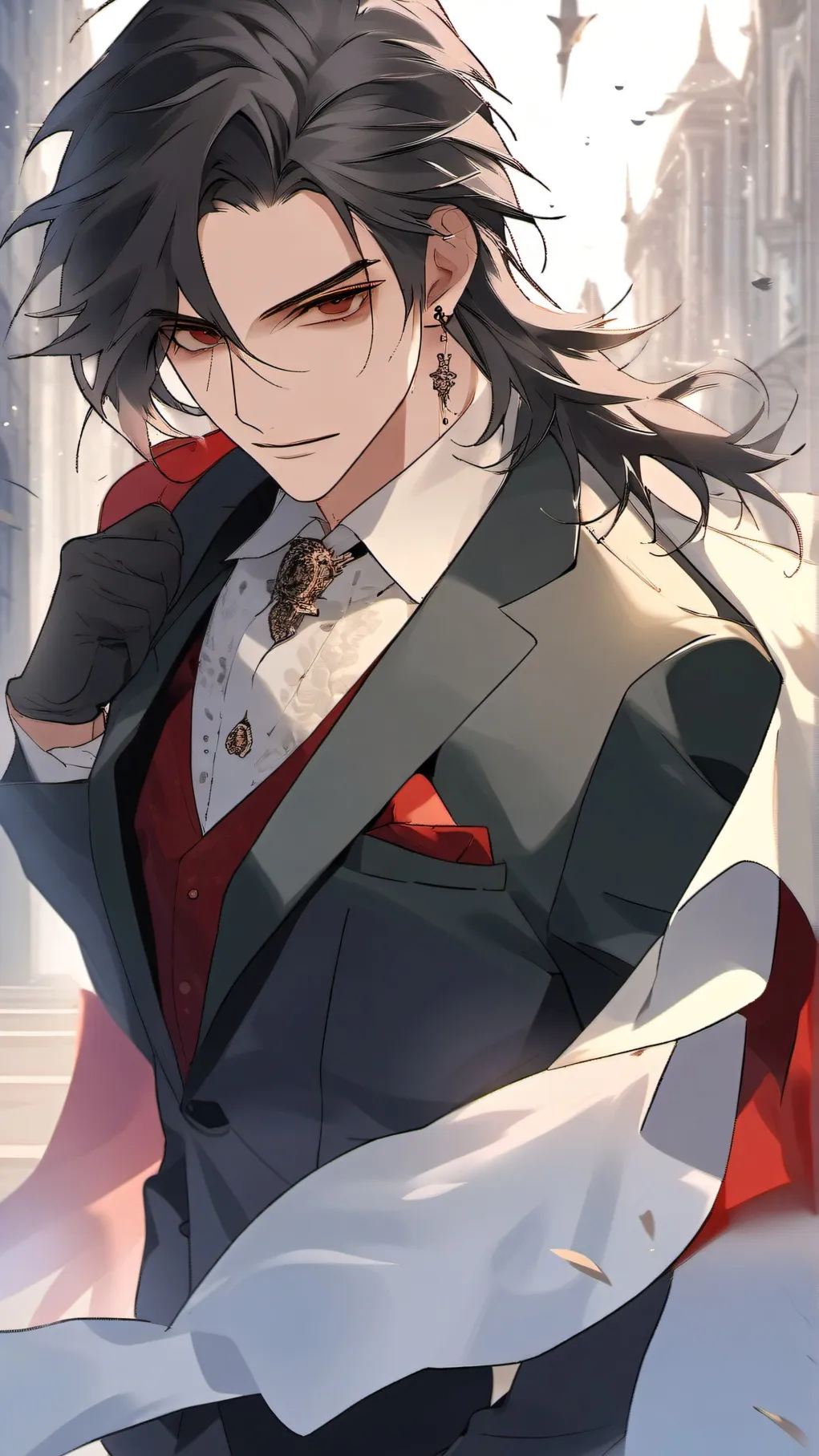 ai character: Dracula background