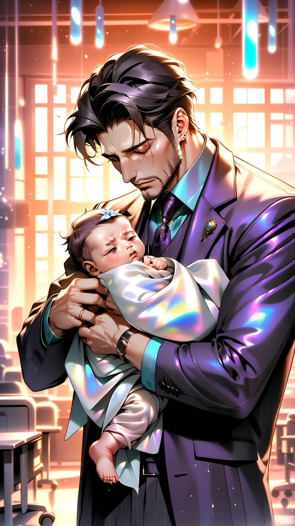 ai character: your bith  background