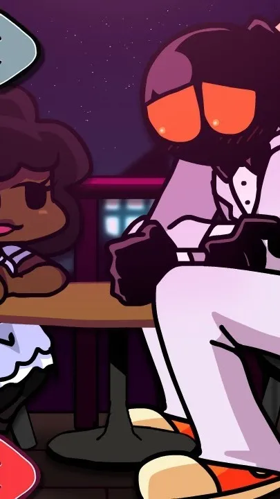 ai character: FNF the date WEEK background