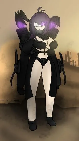 ai character: Cinema woman   background