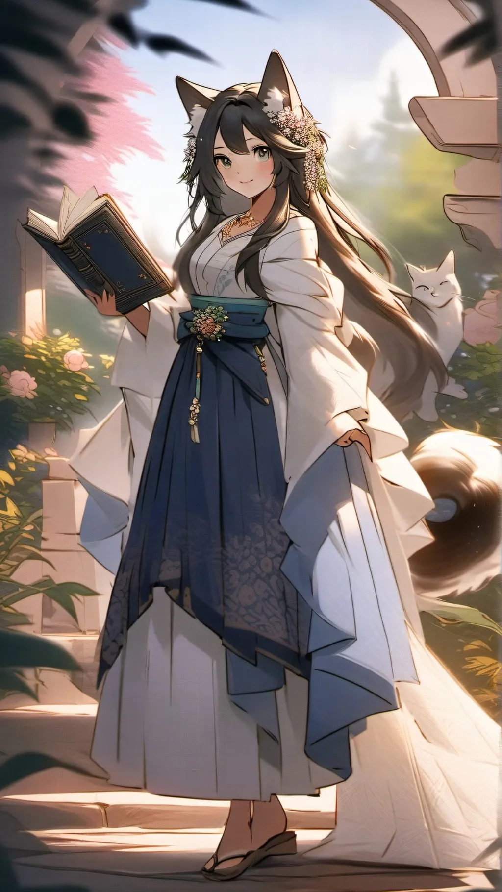 ai character: Holina! background