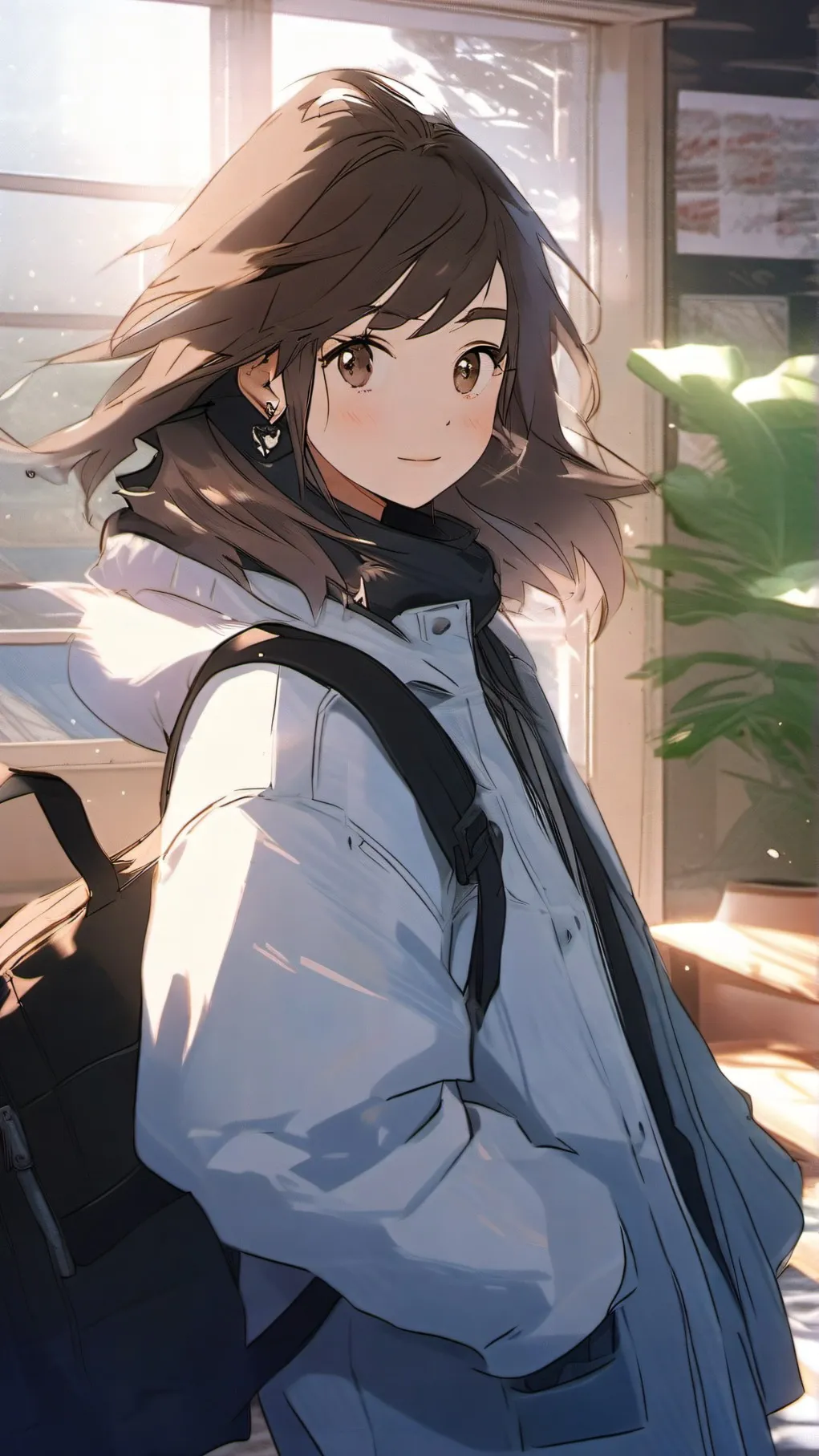 ai character: Oat background